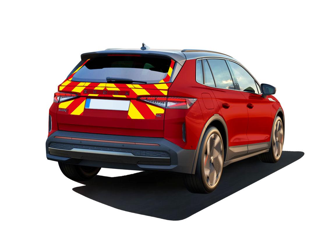 Vorgeschnittenes Markierungsset Löschfahrzeug AVERY PEUGEOT EXPERT 2016-2023